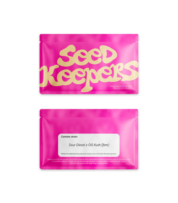 Sour Diesel x OG Kush cannabis seeds by Seedkeepers